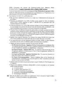Appel d'offres National pour Exécutions des travaux de réaménagement de l'Entrepôt Central du Ministère de la Santé / Mama Yemo à Kinshasa