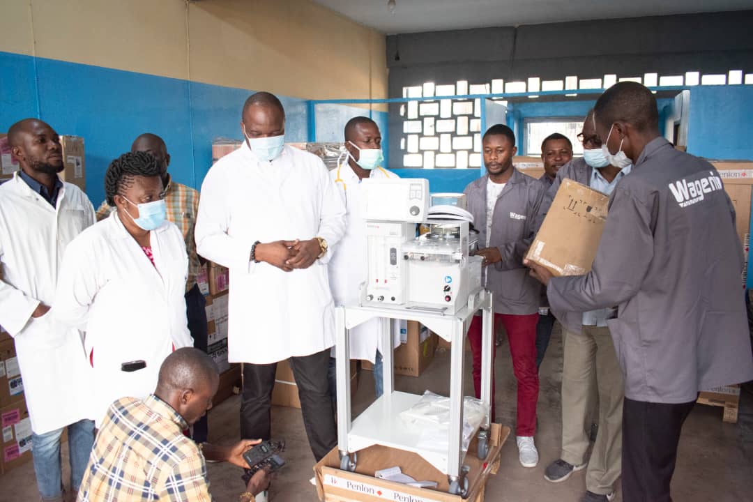 Distribution des équipements covid-19 vers les Centre de Traitement COVID-19 à l’HGR d’Etat de Matadi-Mayo