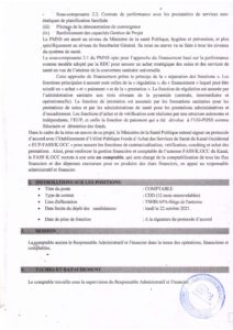 Appel à candidature pour le poste de Comptable de l'Antenne FASS/K.OCC du Kasaï