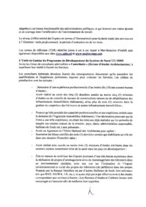 Selection et Recrutement d'un Consultant (Bureau d'études Architecturales) chargé des Etudes technique et d'évaluation environnementale et sociale préliminaire, du Contrôle et de la Surveillance des Travaux de Construction / Réhabilitation des bureaux de Service de Santé Animale (SENES), du Programme National de Communication et Promotion de la Santé (PNCPS) et du bâtiment devant abriter le bureau du Point Focal National RSI (PF RSI)
