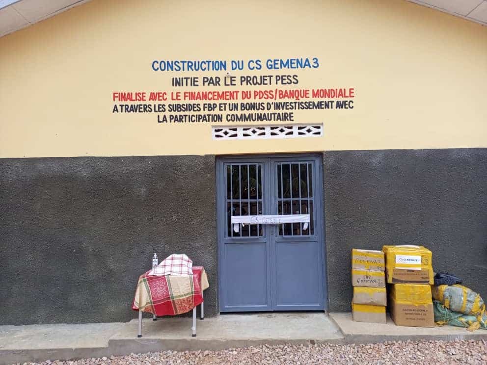 Inauguration du Centre de Santé de Gemena 3 par le Ministre de la Santé Publique, Hygiène et Prévention