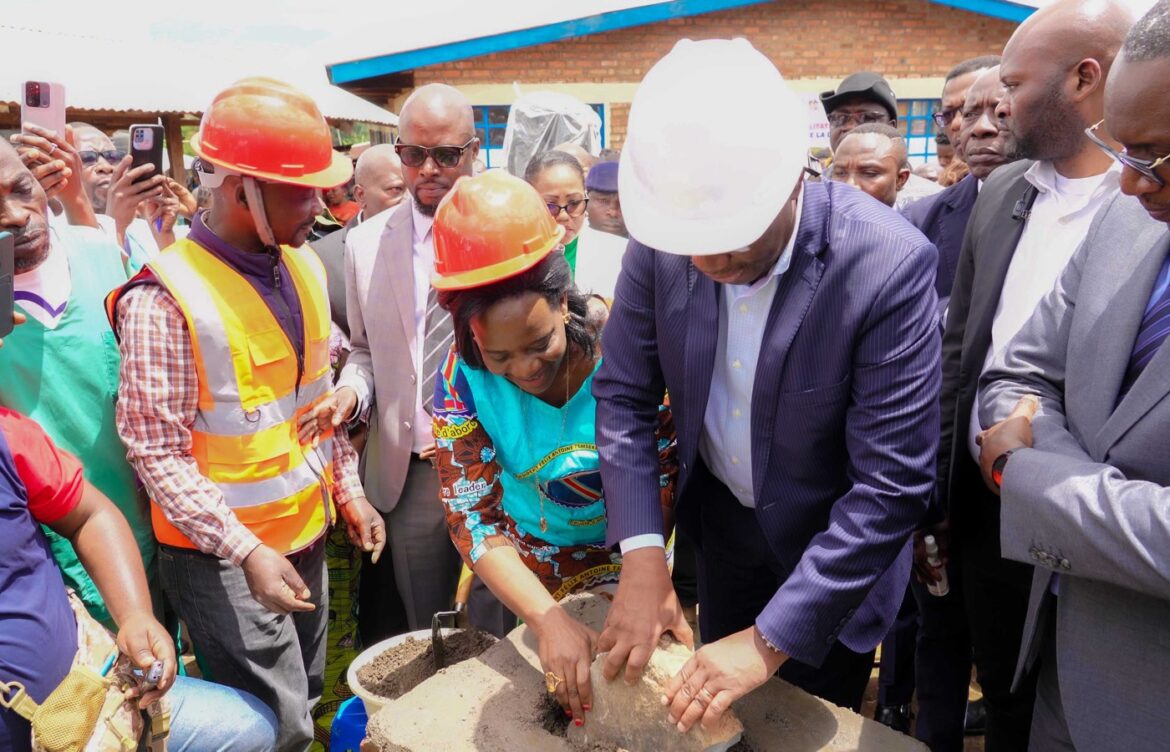 PMNS – SUD KIVU : LANCEMENT DES TRAVAUX DE RÉHABILITATION PROFONDE  DES FORMATIONS SANITAIRES DANS LA PROVINCE DE SUD-KIVU