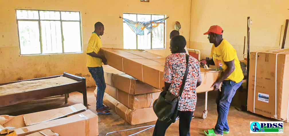 PDSS : DEPLOIEMENTS DES EQUIPEMENTS ET MATERIELS MEDICALES AU CENTRE DE SANTE LUTANDULA DANS LA ZONE DE SANTE DE LUKAFU DANS LE HAUT KATANGA