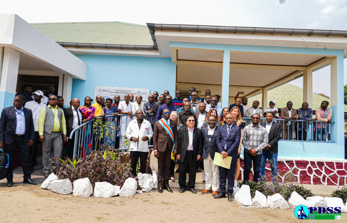 PDSS – KINSHASA : VISITE DU DIRECTEUR GÉNÉRAL DU GROUPE BANQUE MONDIALE À L’HGR MALUKU(vidéo)