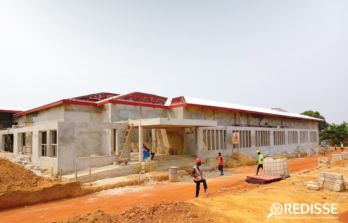 REDISSE : État d’avancement des travaux de construction du laboratoire provincial de Bnandundu Ville