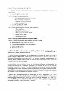 Recrutement d’un Consultant/firme chargé de l’élaboration des états de lieux, études techniques et études environnementales ainsi que du contrôle et surveillance des travaux de réhabilitation des labos des cinq (5) HGR de provinces du Kasaï Oriental