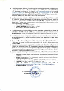 Acquisition de matériels médicaux et consommables pour renforcer les capacités des laboratoires des cliniques universitaires en matière d’analyse histopathologique pour le dépistage, le diagnostic et la prise en charge du cancer du col de l’utérus